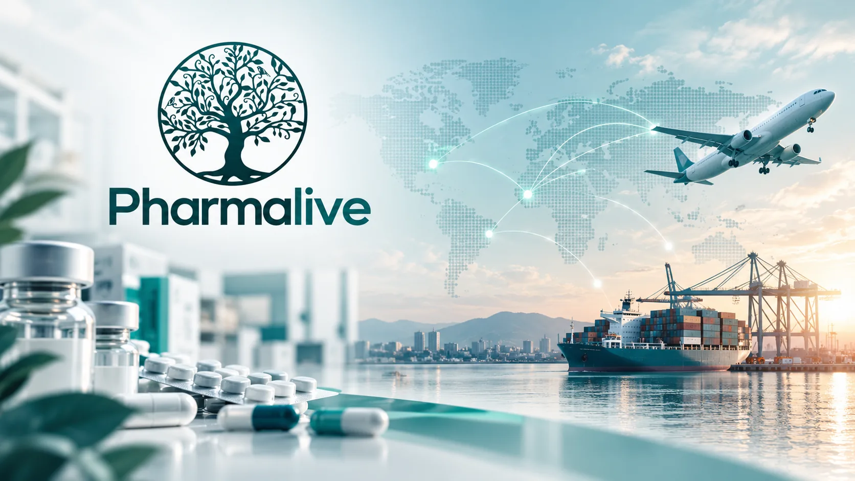 Pharmalive: logística global de saúde